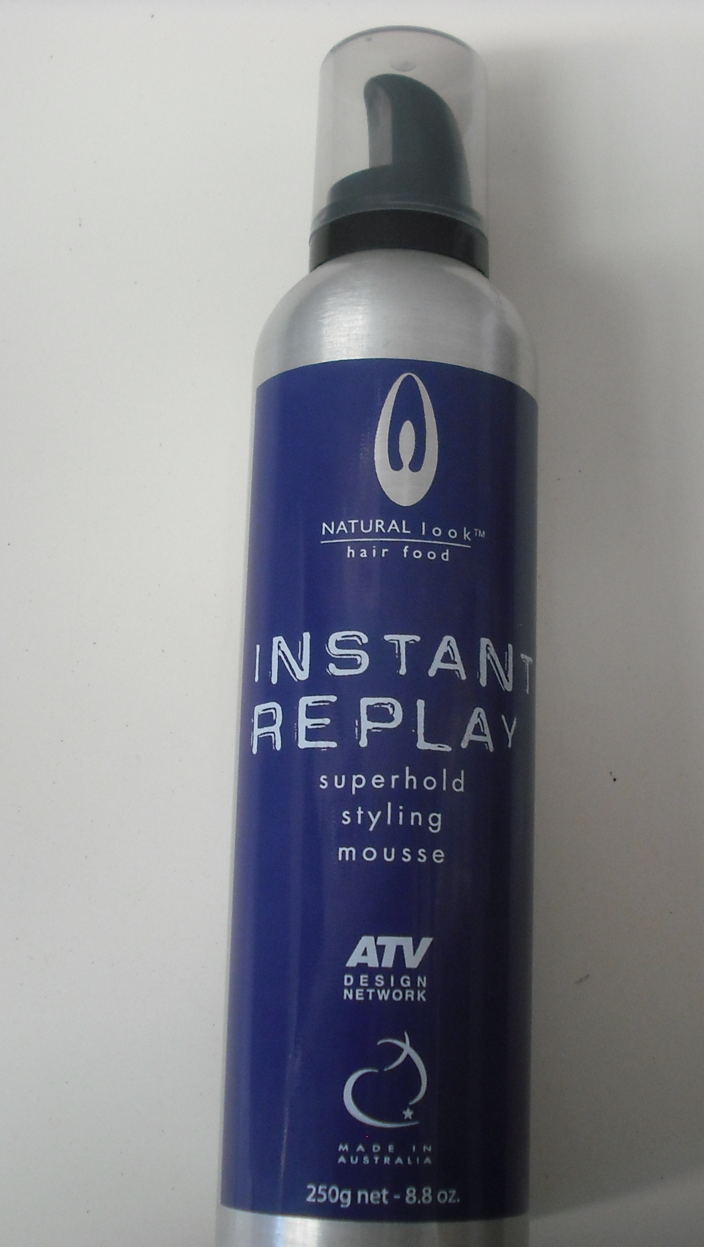 Natural Look Superhold Styling Mousse 250gm Knp