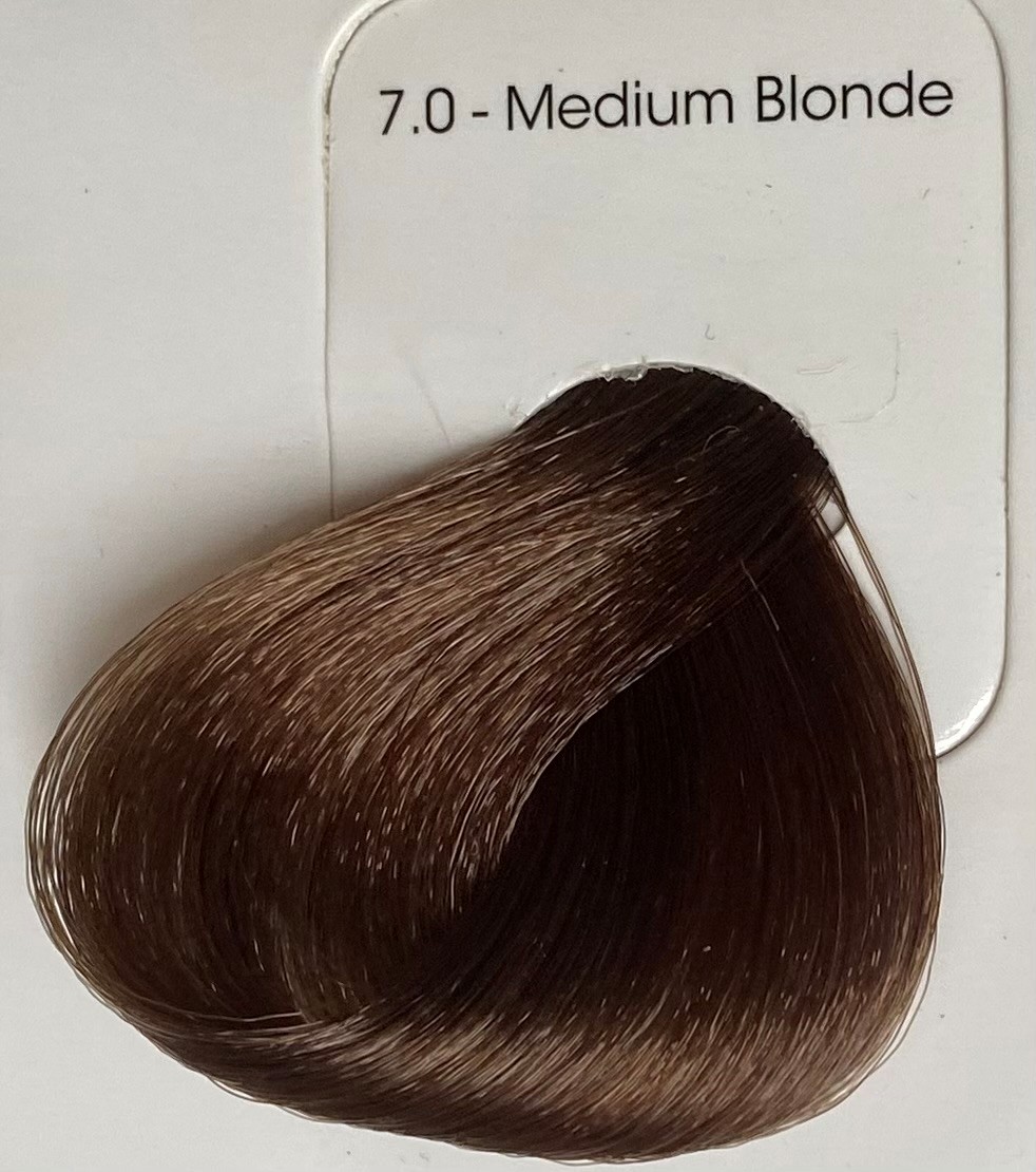 7.0Luminart Ammonia Free  Cream Colour 100ml  - Medium Blonde