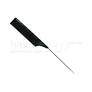 Jorgen Metal Tail Comb - Black