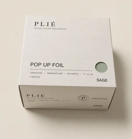 PLIÉ SAGE POPUP FOIL 500 SHEET (15Micron) - Sage