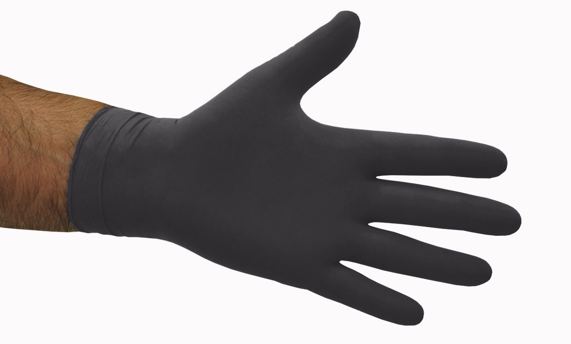 Blaxx Texture Grip Nitrile Gloves – Medium – 100 per carton