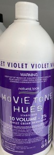 Natural Look Movie Tones VIOLET Cream Developer 3%  950ml