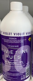 Natural Look Movie Tones VIOLET Cream Developer 9% 950ml