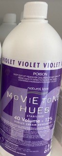 Natural Look Movie Tones VIOLET  Cream Developer 12% - 950ml