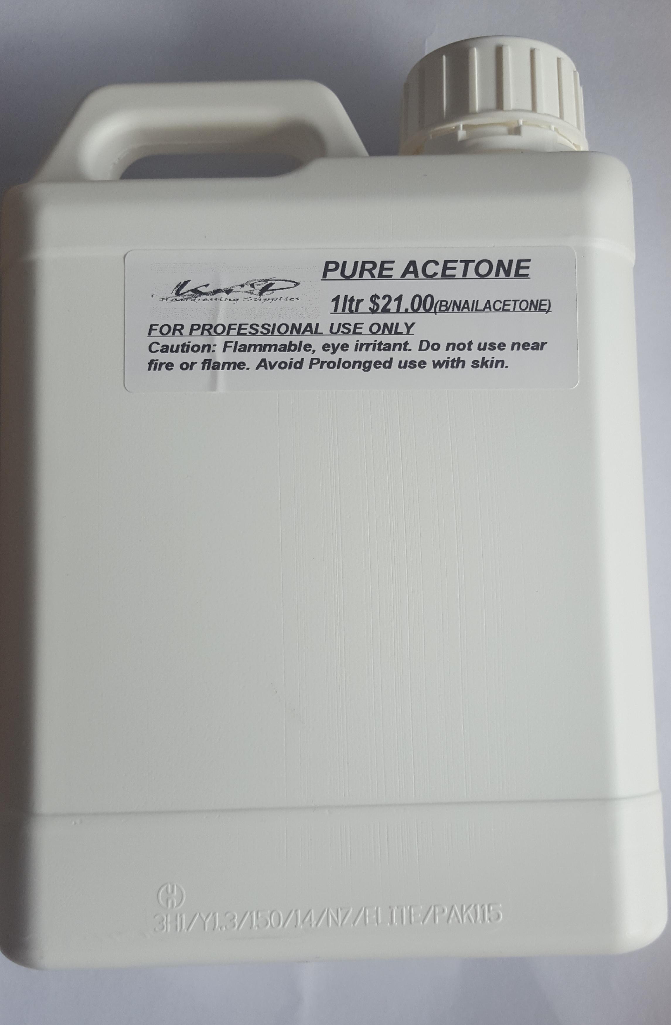 Pure Acetone 1 Ltr. - For Professional Use
