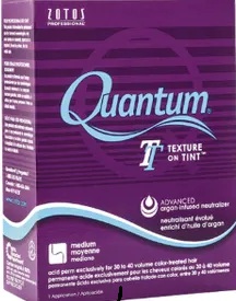 Quantum Texture on Tint Acid Perm for 30 or 40 vol treated hair