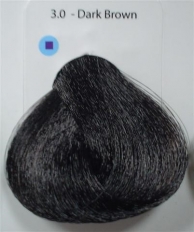 3.0Luminart Ammonia Free Colour 100ml - Dark Brown