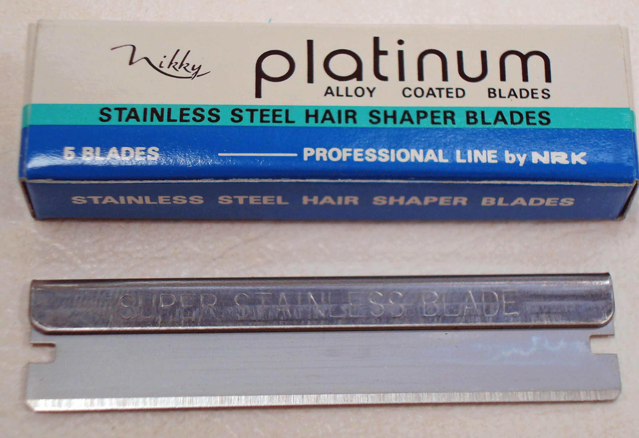 Nikki Replacement Blades pkt 5