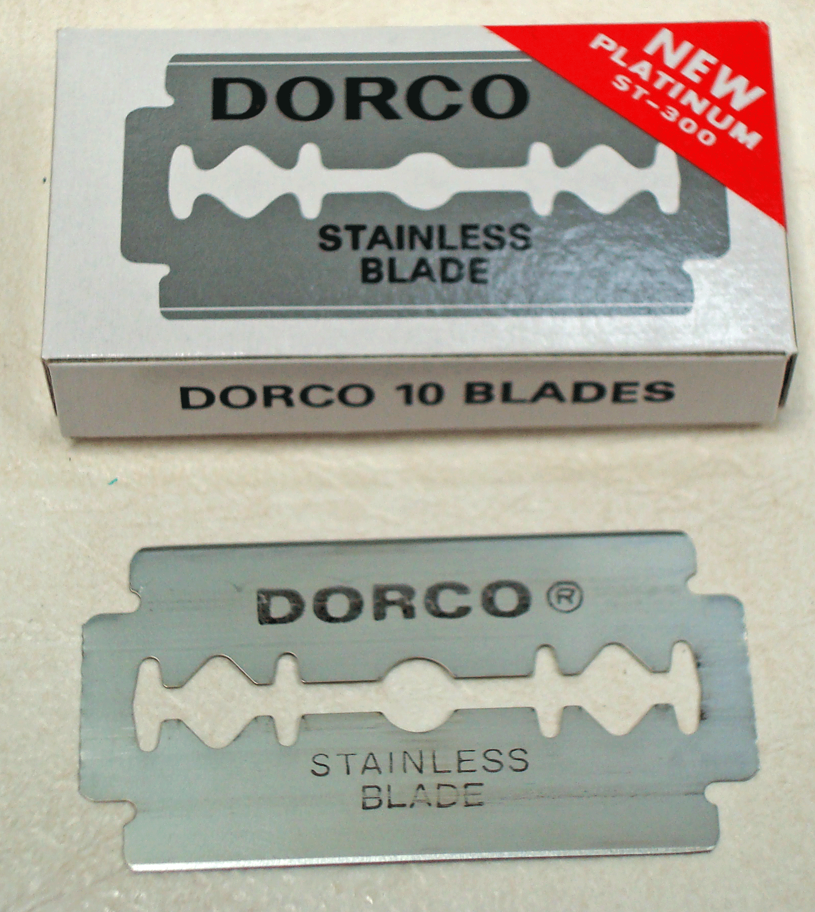 Dorco replacement razor blades (10)