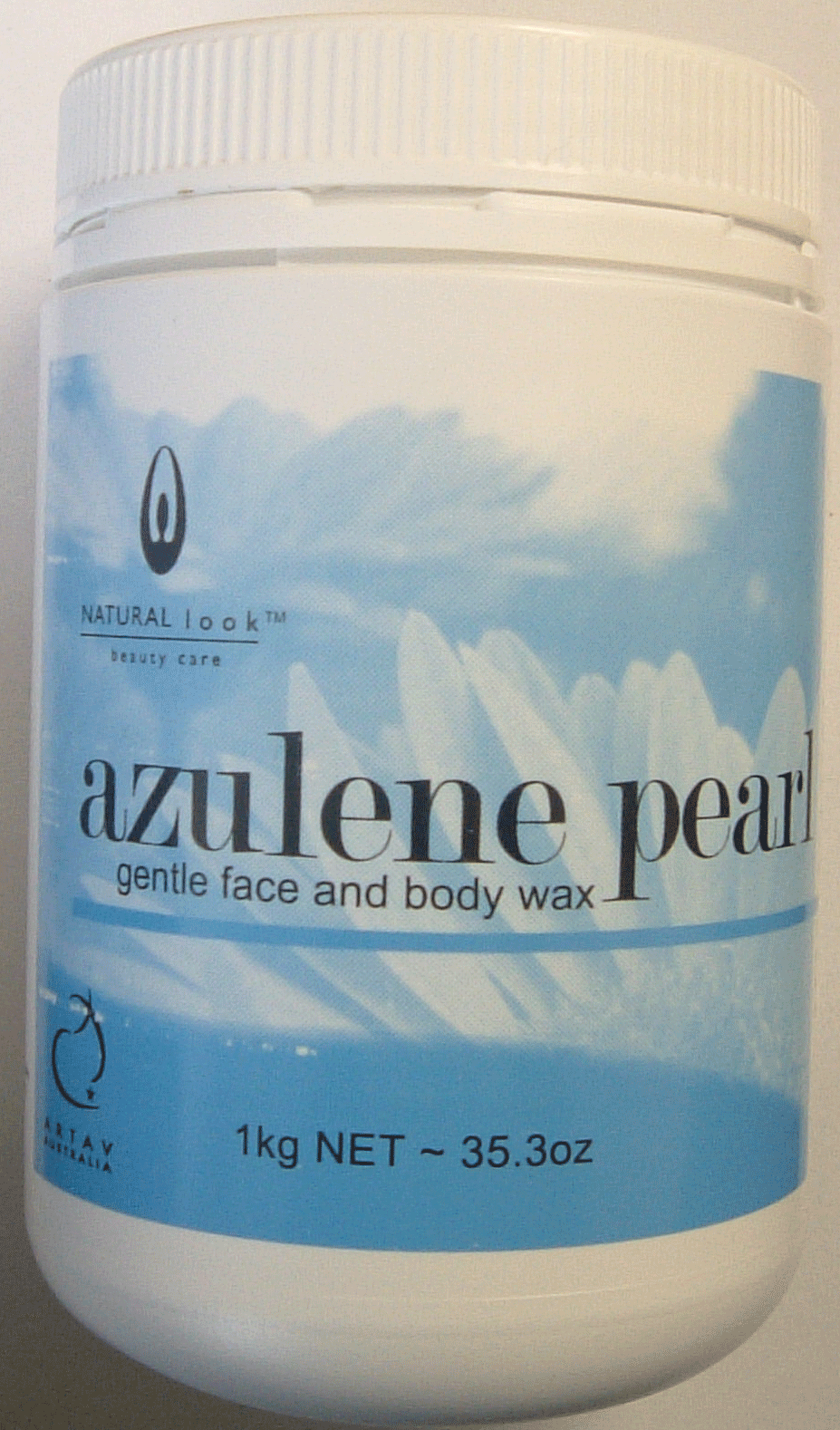 Natural Look Azulene Pearl Face & Body  Wax - 1KG