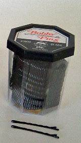 Bobby Pins Black 2"  250g tub