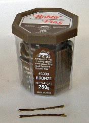 Bobby Pins Bronze 2"  250g tub