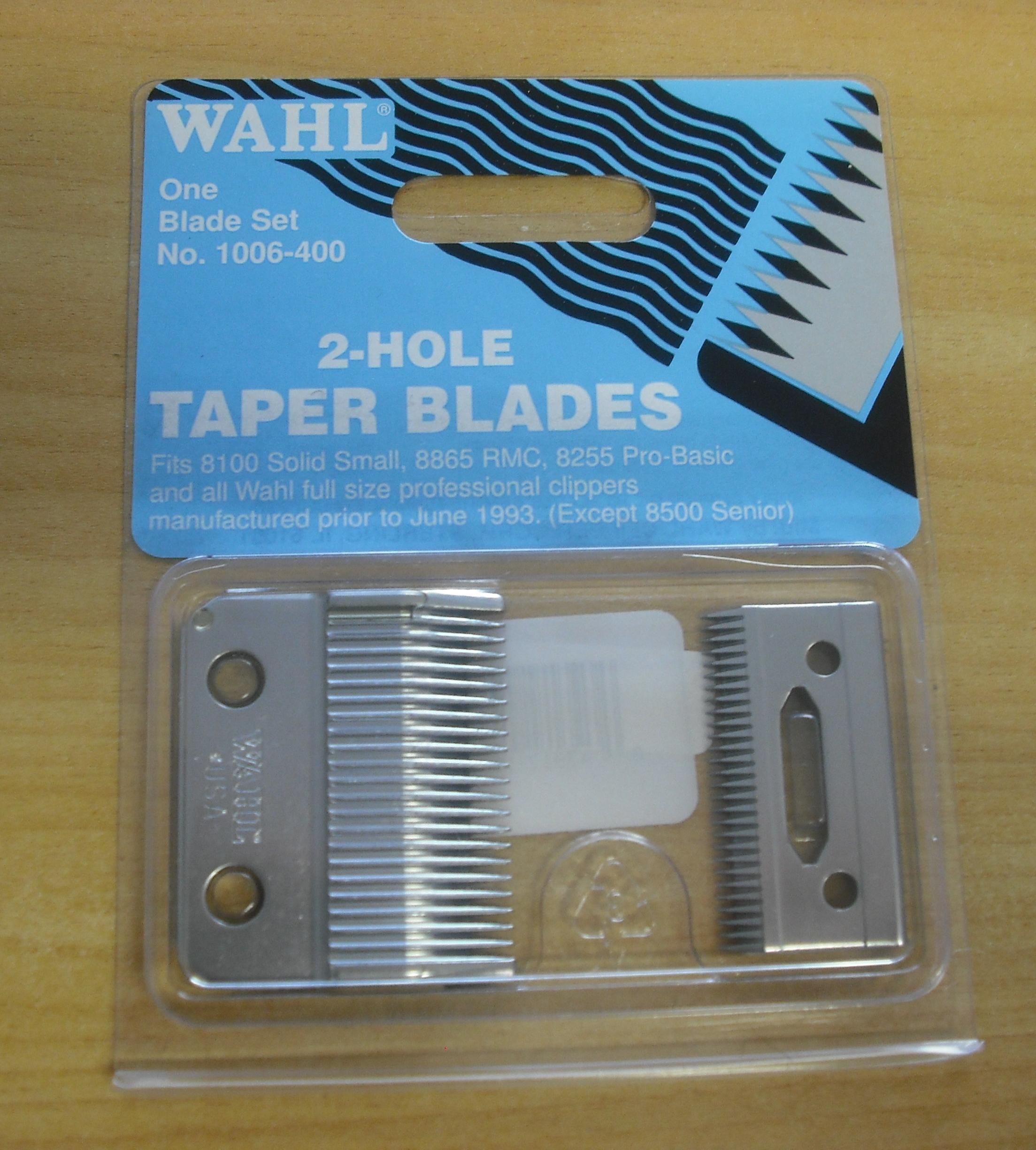 Blade set 2 hole Wahl replacement