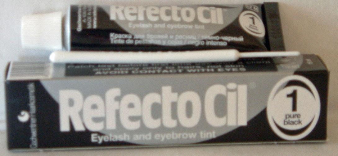 Refectocil 1 Pure black eyelash and eyebrow tint