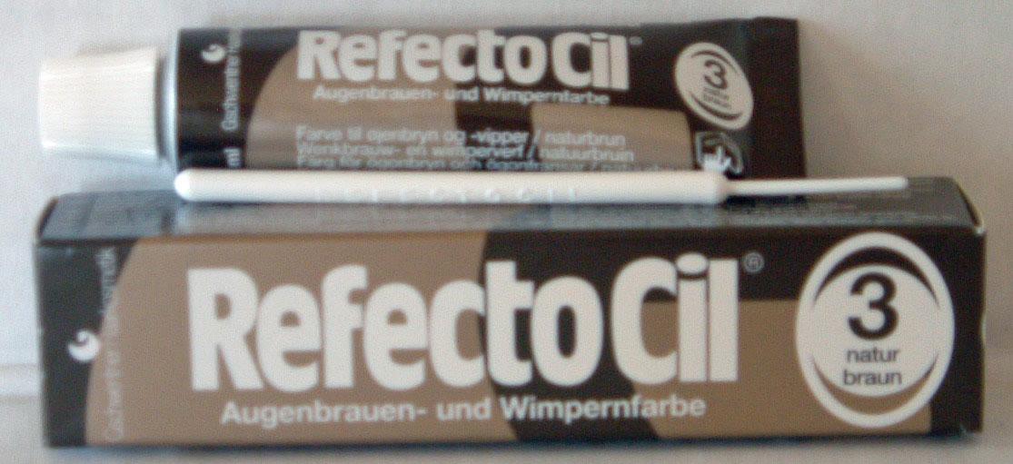 Refectocil #3 Natural brown eyelash and brow tint