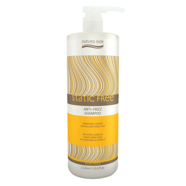 Natural Look Static Free Anti Frizz Shampoo 1 LTR