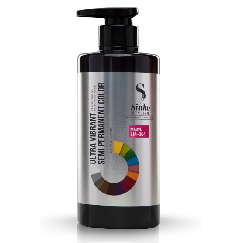  Sinko Styling  Semi-Permanent Ultra Vibrant Hair Color 500ml- Mauve 