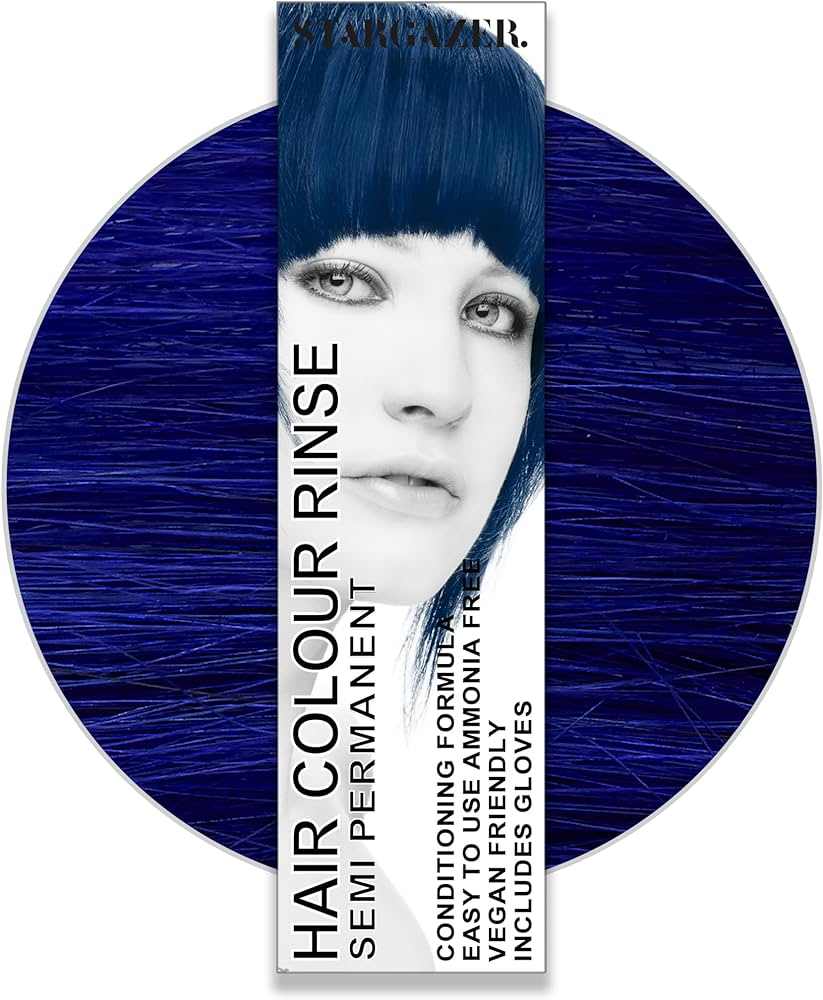 Stargazer - Semi Crazy Colours  Blue Black- 70ml