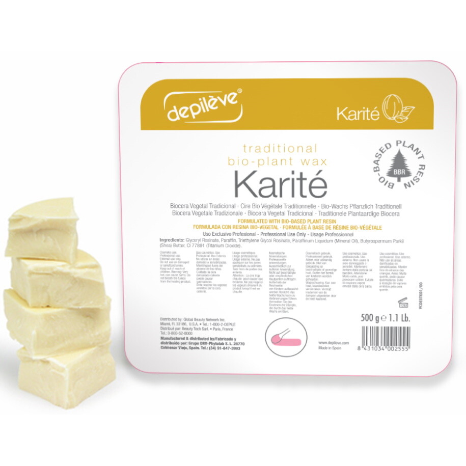 Depileve Traditional Bio Plant Karite  Wax 1KG