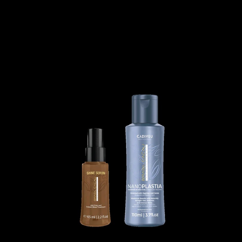 Nanoplastia Brasil Cacau Straightener. Maxium Strength