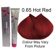 V065DE LORENZO NOVA COLOUR 60gm- Vibrant Hot Red