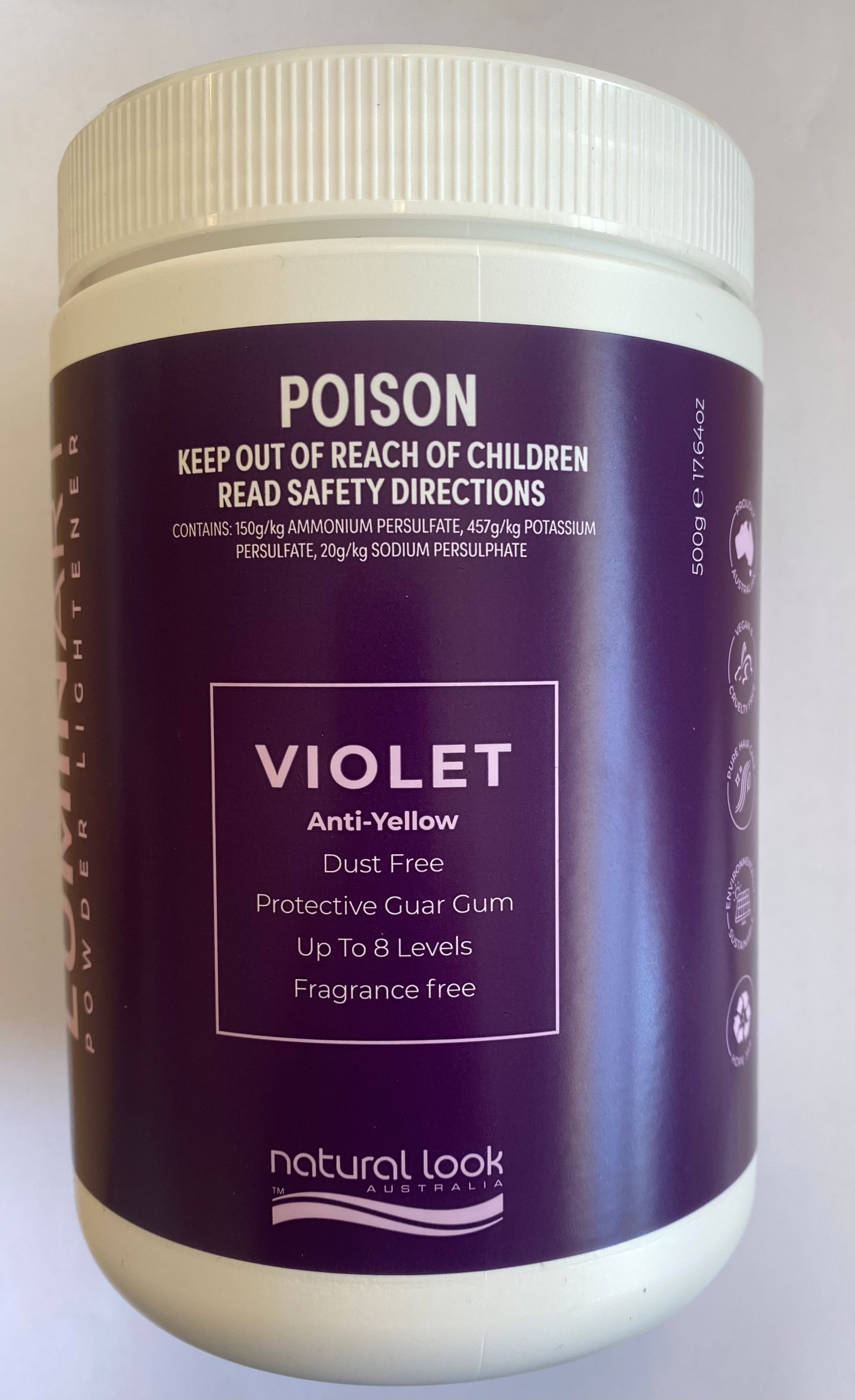 Natural Look Luminart Dust Free Powder Lightener - Violet